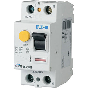 Interruptor Diferencial 16A, 2 Polos, 30ma, Inmunizado