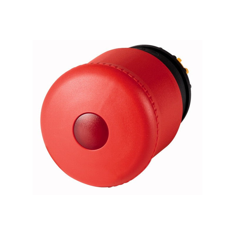 botón parada emergencia iluminado, presionar - tirar