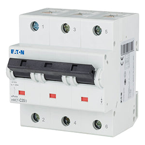 Interruptor Termomagnético 80A, 3 Polos, 25KA, Curva C