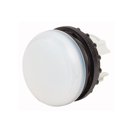 lámpara piloto rasante, casquete blanco
