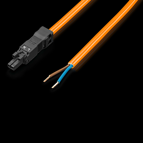 Cable de alimentación para luminaria LED