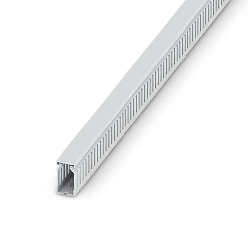Canaleta ranurada libre de halógeno