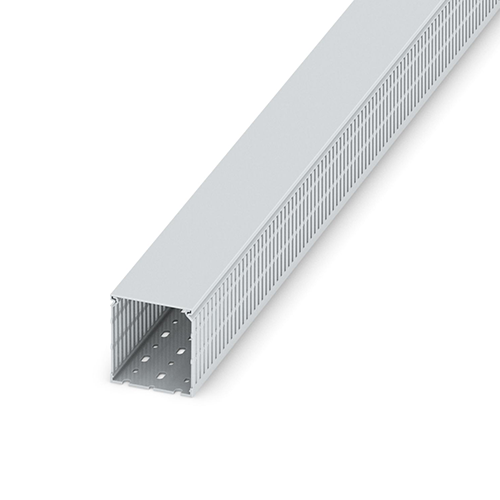 Canaleta ranurada libre de halógeno