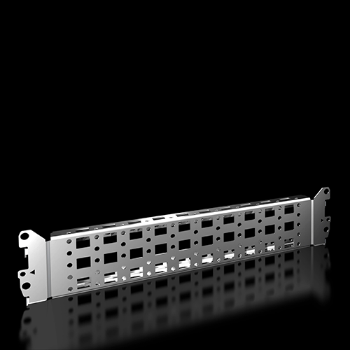 Perfil de 23 x 64mm para gabinete de ancho/fondo 400mm.