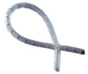 espiral transparente 8x10mm