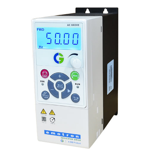 Variador de frecuencia IP20 ND 11kw, 15hp, 25A, (HD 7.5Kw-17A)